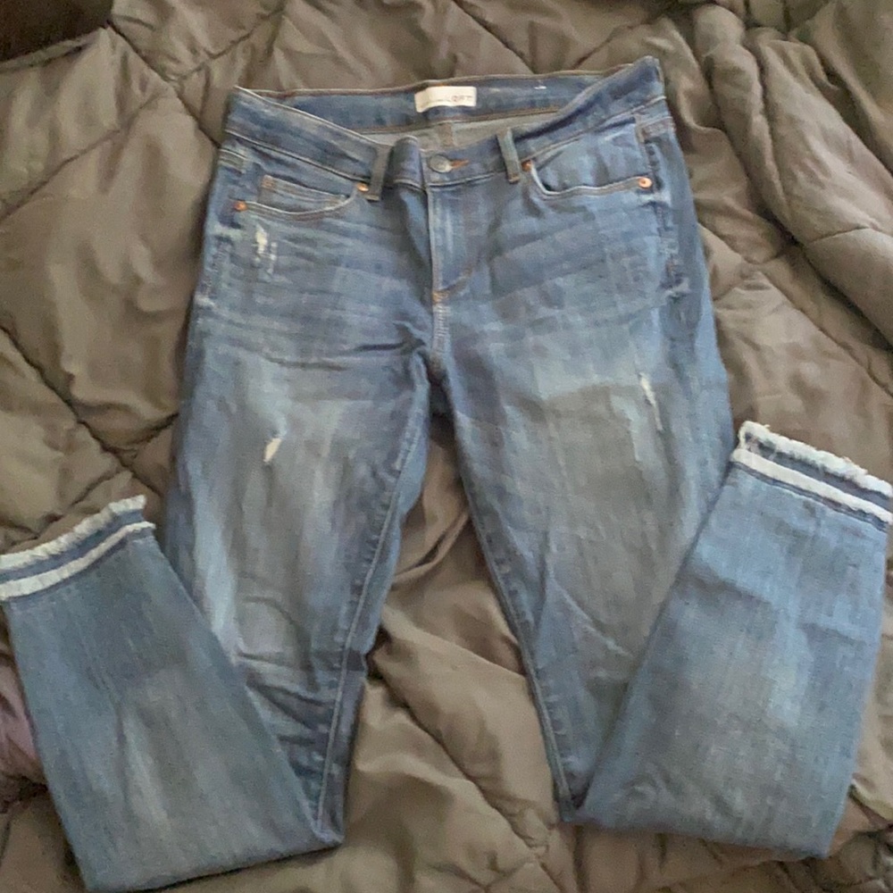 Loft modern mid rise skinny ankle
